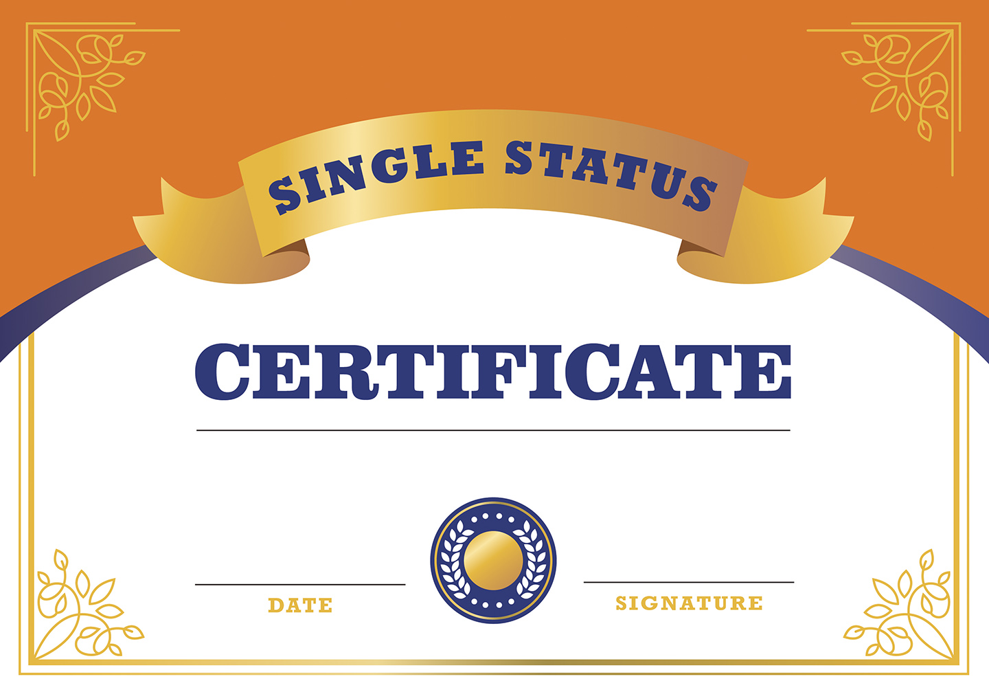 Status single Apply for
