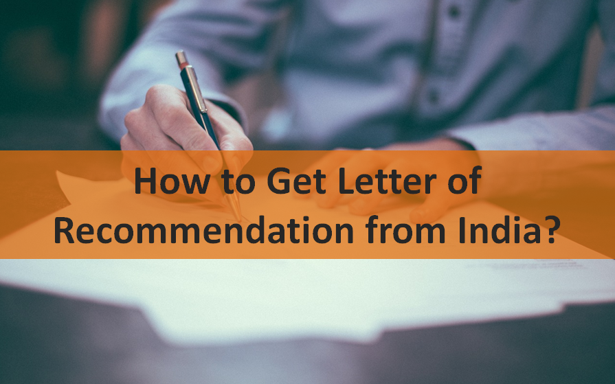 Letter of Recommendation from India